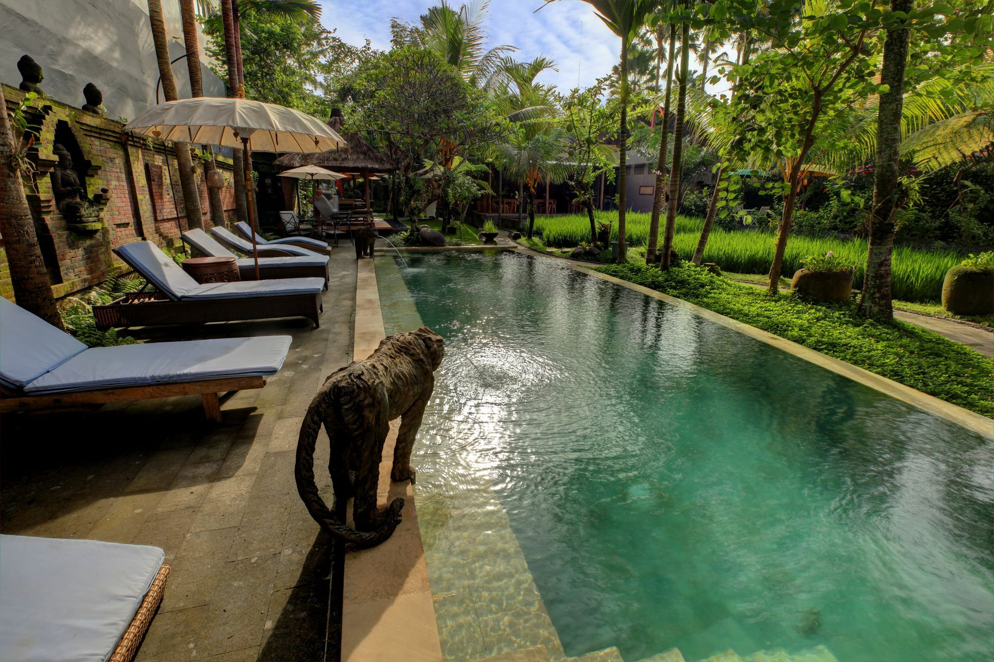 Gana Hotel&Restaurant Ubud Exterior foto